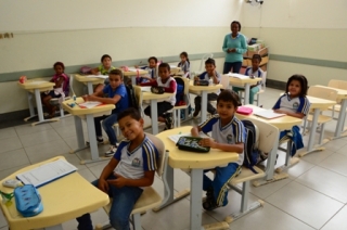 Cadastramento escolar garante vaga no prÃ³ximo ano letivo (Foto: Hendrigo Costa)