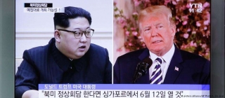 Entre elogios e acusaÃƒÂ§ÃƒÂµes, Kim Jong-un e Donald Trump vivem uma relaÃƒÂ§ÃƒÂ£o turbulenta em busca de um encontro pacificador (Foto: DW / Deutsche Welle)
