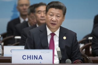 Presidente da China, Xi Jinping (Foto: AgÃªncia Lusa/EPA/Mark Schiefelbein)