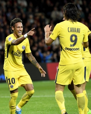 Neymar fez sua estreia e deixou sua marca na vitÃ³ria do PSG (Foto:  Fred Tanneau/AFP)