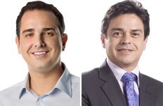 Rodrigo Pacheco (PMDB) e Eduardo Barbosa (PSDB)
