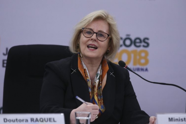A presidente do Tribunal Superior Eleitoral (TSE), ministra Rosa Weber, convocou as campanhas para discutir notÃ­cias falsas e violÃªncia (Foto: Antonio Cruz/AgÃªncia Brasil)