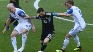 IslÃ¢ndia e Argentina ficaram no empate (Foto: Getty)