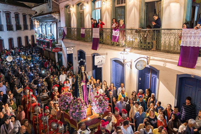 CelebraÃƒÂ§ÃƒÂµes da Semana Santa em Ouro Preto - 2017 (Foto: Leo Homssi)
