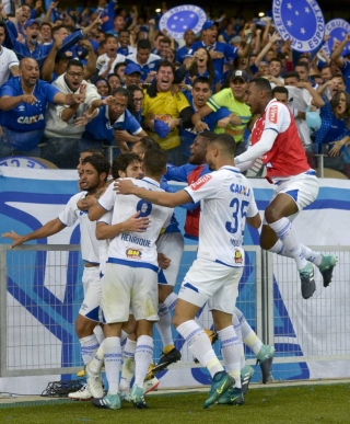 Cruzeiro venceu o GrÃªmio nos pÃªnaltis (Foto: Washington Alves/Light Press/Cruzeiro)