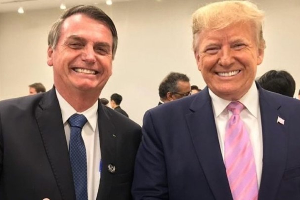 BOLSONARO E A POSSE DE TRUMP