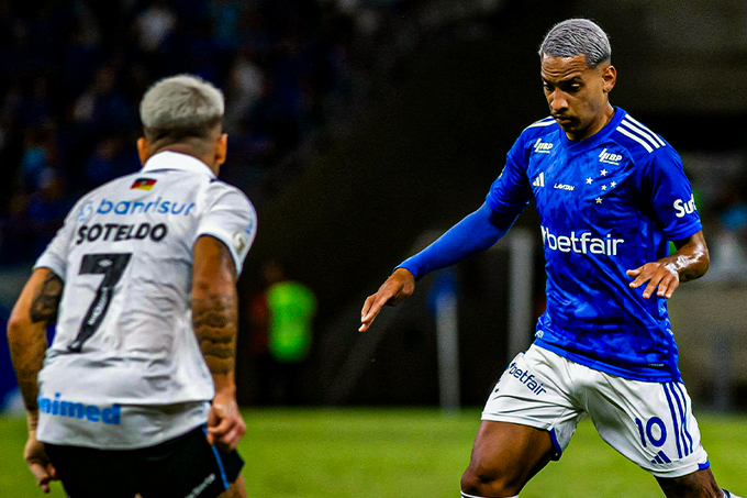 Cruzeiro e Grêmio ficam no 1 a 1 pelo Brasileiro