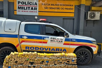 Polícia Militar de Minas Gerais apreende cerca de 30 toneladas de drogas em outubro