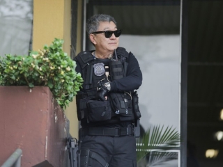 Agente da PolÃ­cia Federal Newton Hidenori Ishii (Foto: Giuliano Gomes/PR Press)