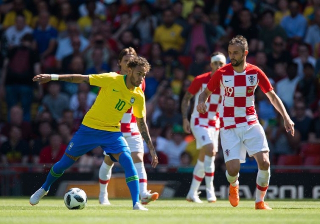 Brasil Ã© o segundo no ranking da Fifa. A Alemanha lidera a pontuaÃ§Ã£o. Copa comeÃ§a dia 14 (Foto: EFE/EPA/Peter Powell/)