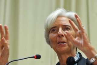 Diretora-gerente do Fundo MonetÃ¡rio Internacional (FMI), Christine Lagarde (Foto: Marcello Casal Jr./AgÃªncia Brasil)