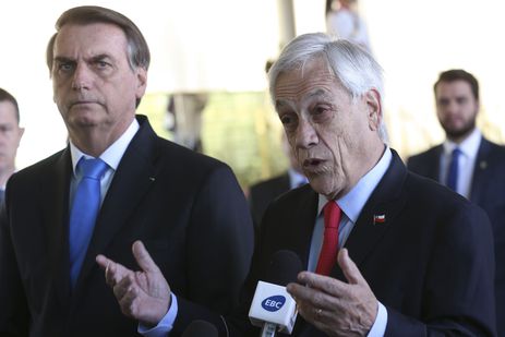 Bolsonaro e  Piñera trataram de questões ambientais