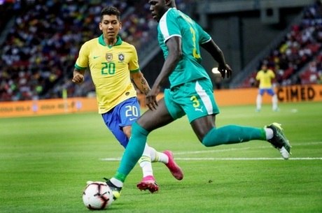 brasil enfrentou a seleção de senegal em amistoso