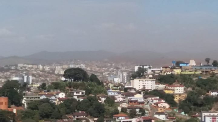 vista parcial de Itabira