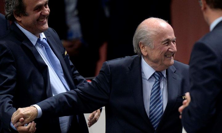 Platini e Blatter