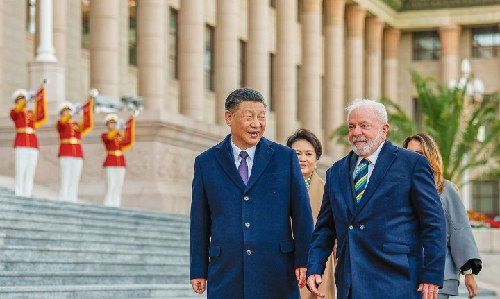 Lula e Xi Jiping