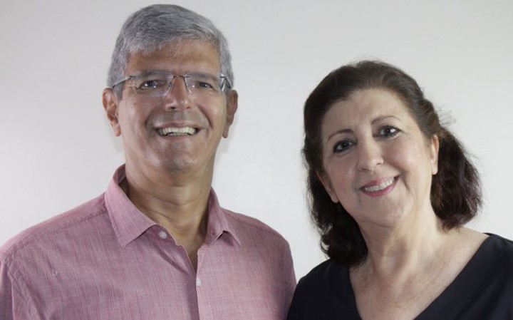 O prof. Roberto Medronho e a profª Cássia Turci foram eleitos reitor e vice-reitoracda UFRJ. Divulgação