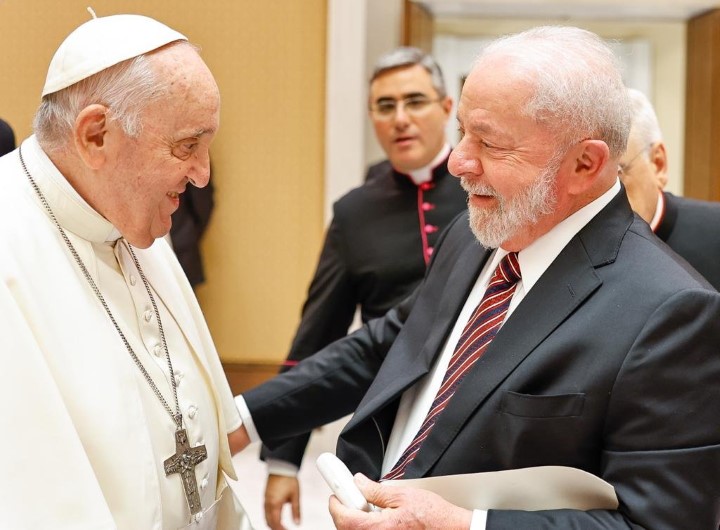 lula e papa francisco