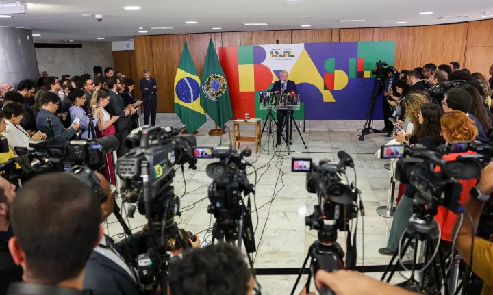 presidente lula em entevista coletiva