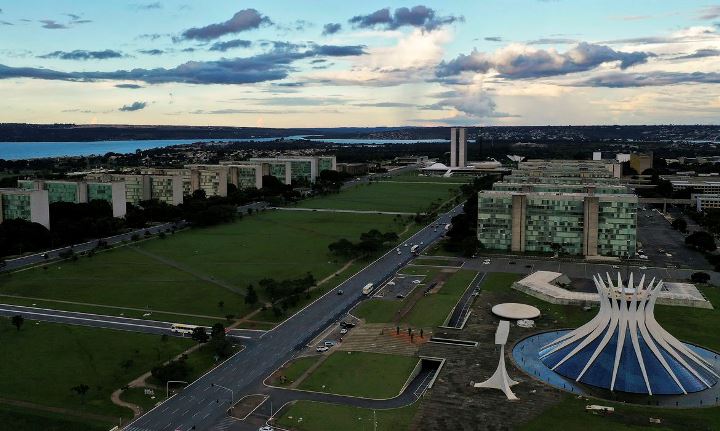 vista aerea de brasília