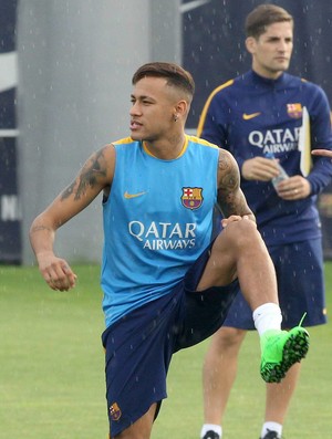 Neymar pode ganhar novo contrato do Barcelona (Foto: EFE/Toni Garriga)
