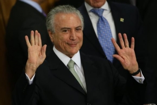 Michel Temer disse que, caso confirmado no cargo atÃ© 31 de dezembro de 2018, pretende reduzir o desemprego e entregar Ã  populaÃ§Ã£o um paÃ­s pacificado (Foto: Marcello Casal Jr/AgÃªncia Brasil)