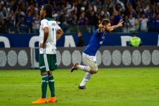 Rafael SÃ³bis marcou o Ãºnico gol da partida (Foto: Bruno Haddad/Cruzeiro)