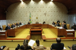 PlenÃ¡rio do Supremo Tribunal Federal (Foto: Carlos Moura/SCO/STF) 