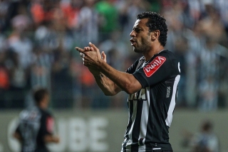Fred marcou um dos gols da vitÃ³ria do AtlÃ©tico-MG (Foto: Bruno Cantini/CAM)