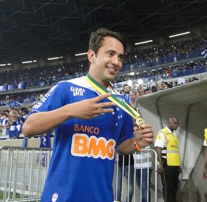 Em 2013, Cruzeiro foi campeÃ£o na 34Âª rodada, apÃ³s vencer o VitÃ³ria (Foto: Mauricio Paulucci)