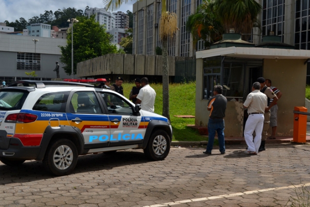 PolÃ­cia Militar foi chamada para registrar a ocorrÃªncia. (Foto: Ageu Ebert)