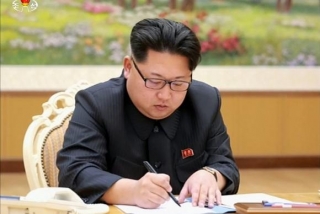 O lÃ­der norte-coreano, Kim Jong-un (Foto: Epa/Lusa)