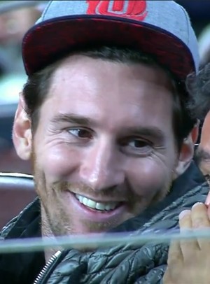 Messi estaria insatisfeito com problemas com JustiÃ§a da Espanha (Foto: GloboEsporte.com)