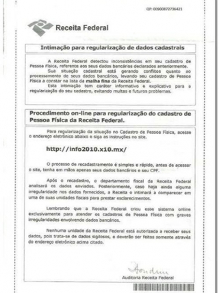 Continue lendo: http://liberal.com.br/brasil-e-mundo/brasil/receita-federal-alerta-para-golpe-da-regularizacao-de-dados-cadastrais-607153/ - Sede por notÃ­cias? Assine O Liberal. TambÃ©m estamos no Facebook, siga: /Grupoliberal