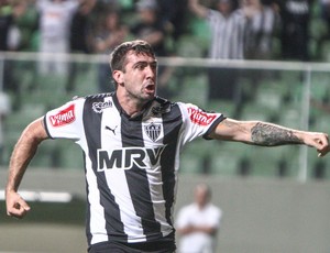Lucas Pratto comemora gol na vitÃ³ria por 2 a 1 sobre o Palmeiras (Foto: Bruno Cantini/CAM)