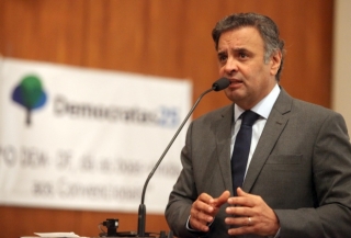  No documento, a PF destaca conversas sobre valores destinados a uma associaÃ§Ã£o presidida pela irmÃ£ do senador AÃ©cio Neves, Andrea Neves (Foto: George Gianni/PSDB)