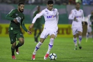 Cruzeiro avanÃ§ou mesmo com o empate (Foto: Marcio Cunha/Light Press/Cruzeiro)