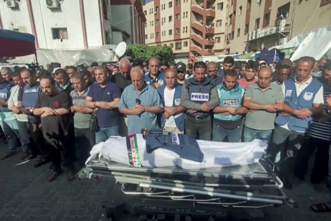 Sindicatos denunciam 96 assassinatos de jornalistas em Gaza