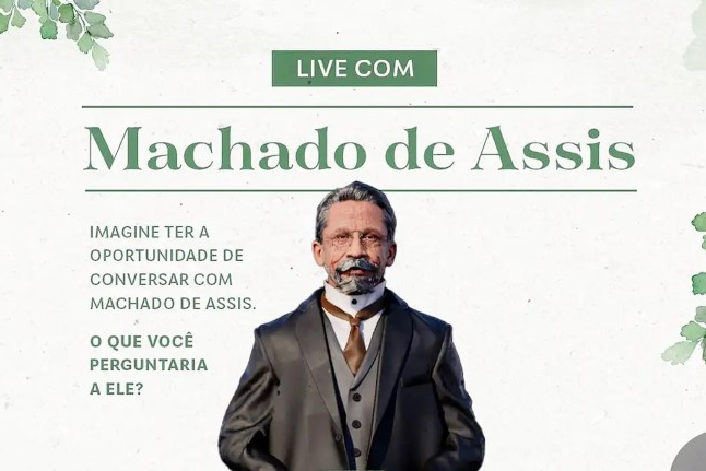 ABL lança, no Rio, avatar de Machado de Assis