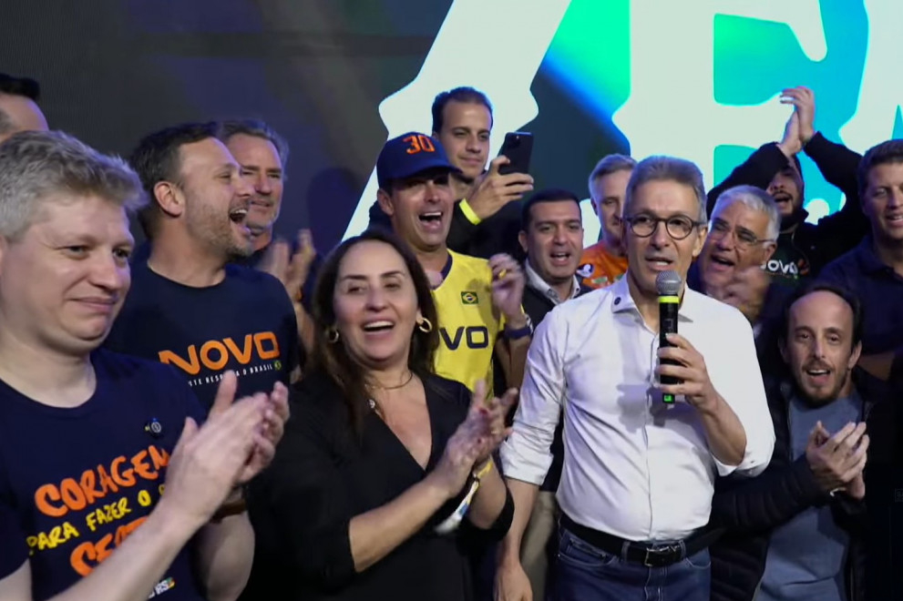 Romeu Zema lança sua pré-candidatura em São Paulo e promete "varrer o PT" do país