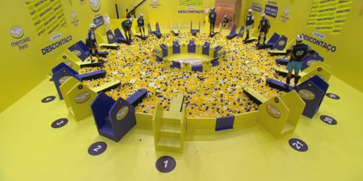 Prova do líder do BBB26 segue acirrada com eliminações e seis participantes na disputa