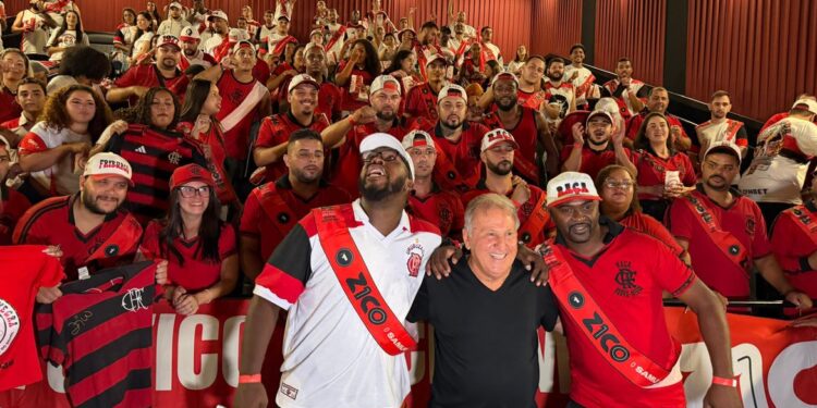 Filme sobre Zico tem pré-estreia com clima de estádio e resgata legado além do futebol