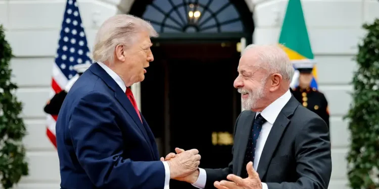 Trump elogia Lula após reunião na Casa Branca e fala em novos encontros entre Brasil e EUA