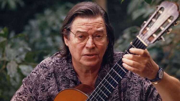 Tom Jobim na lente da sua mulher Ana Beatriz Lontra Jobim. Reprodução