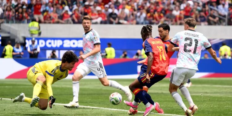 Merino decide no fim, Espanha elimina a Bélgica e enfrentará a França na semifinal da Copa