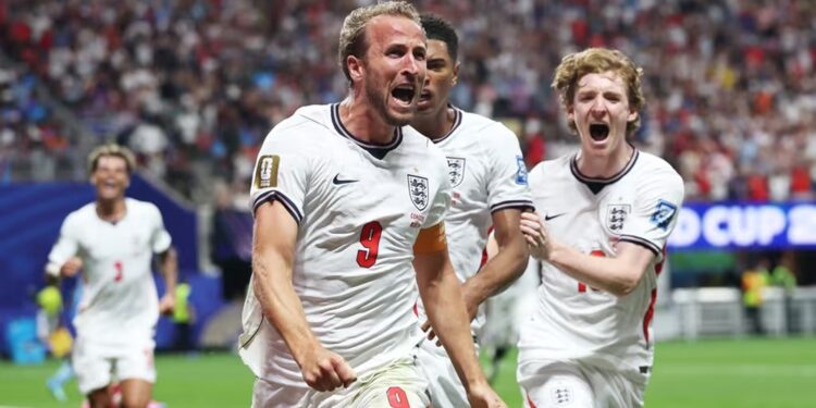 Inglaterra reage no segundo tempo, vence a RD Congo de virada e marca duelo com o México nas oitavas