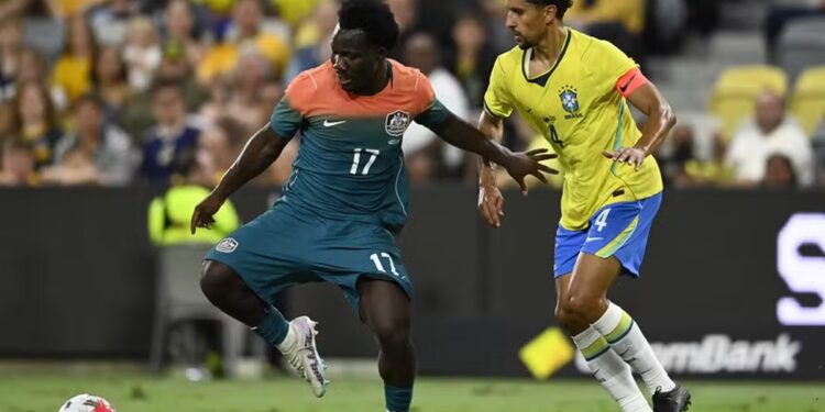 Rayan salva no último lance, e Brasil abre novo ciclo com empate contra a Austrália