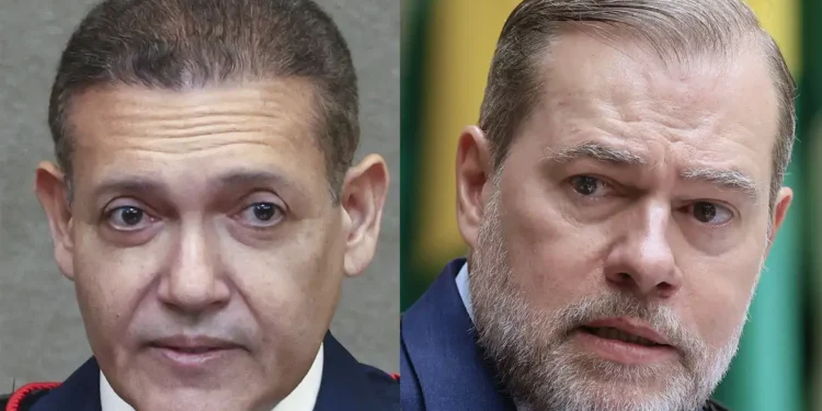 Nunes Marques se declara impedido e Toffoli suspeito em julgamento no STF