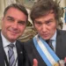 Oposição argentina cobra Milei e pede investigação sobre passagem de Flávio pelo país