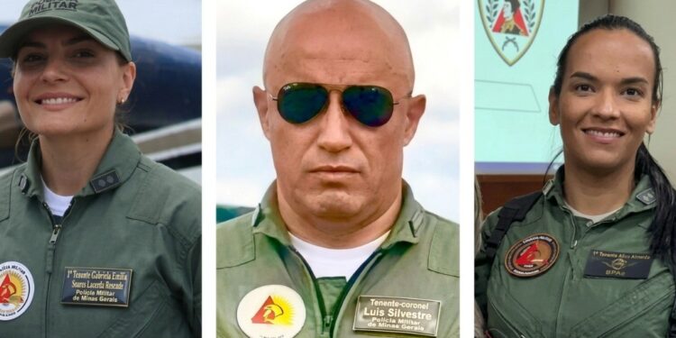 Queda de avião da PM mata três oficiais no Vale do Aço
